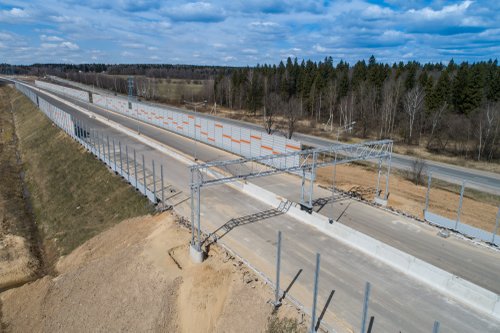 Первые рамки системы «Свободный поток» установили на ЦКАД-3 в Подмосковье