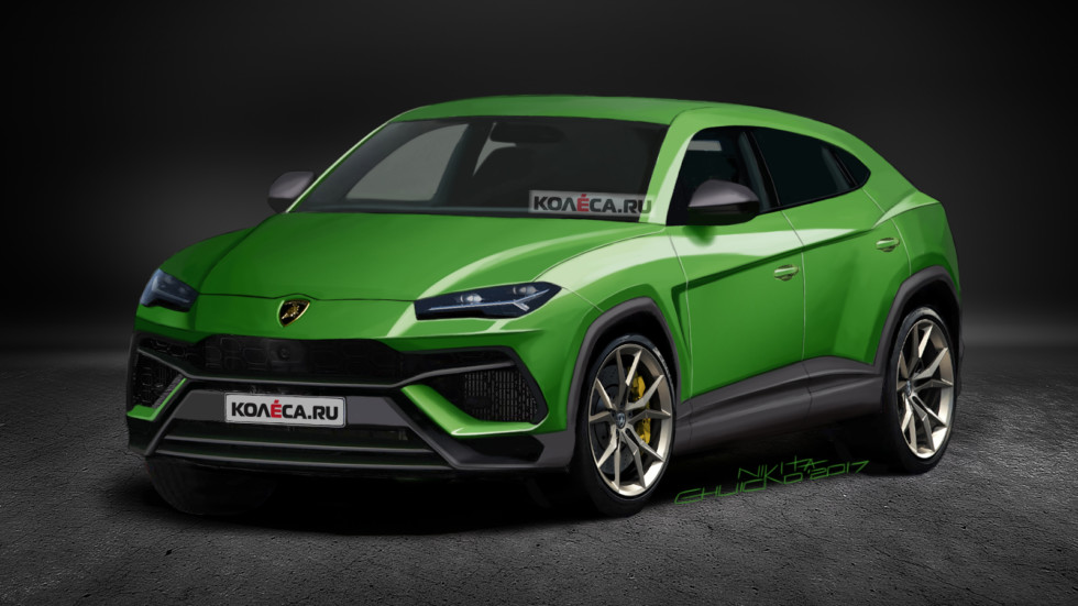 Серийный Lamborghini Urus