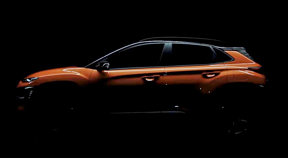 Второй видеотизер кроссовера Hyundai Kona