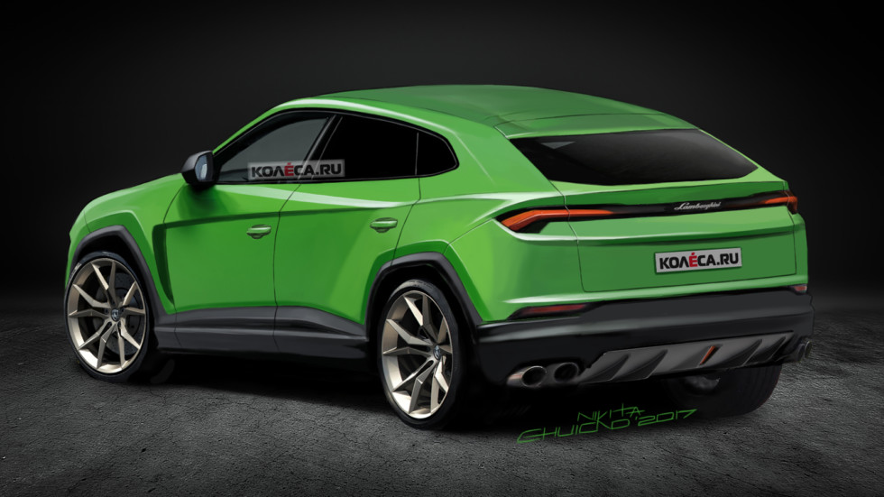 Серийный Lamborghini Urus