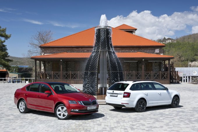 Обновленная Skoda Octavia 2017: больше, чем новые фары