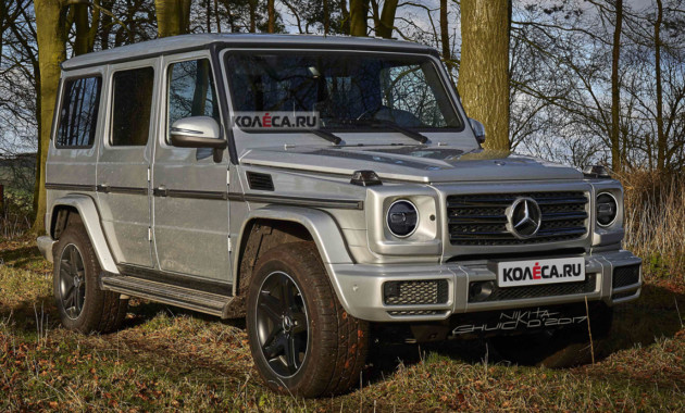 Рестайлинг Mercedes-Benz G-класс