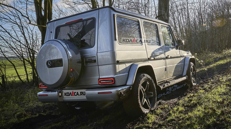 Рестайлинг Mercedes-Benz G-класс