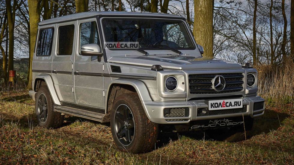 Рестайлинг Mercedes-Benz G-класс