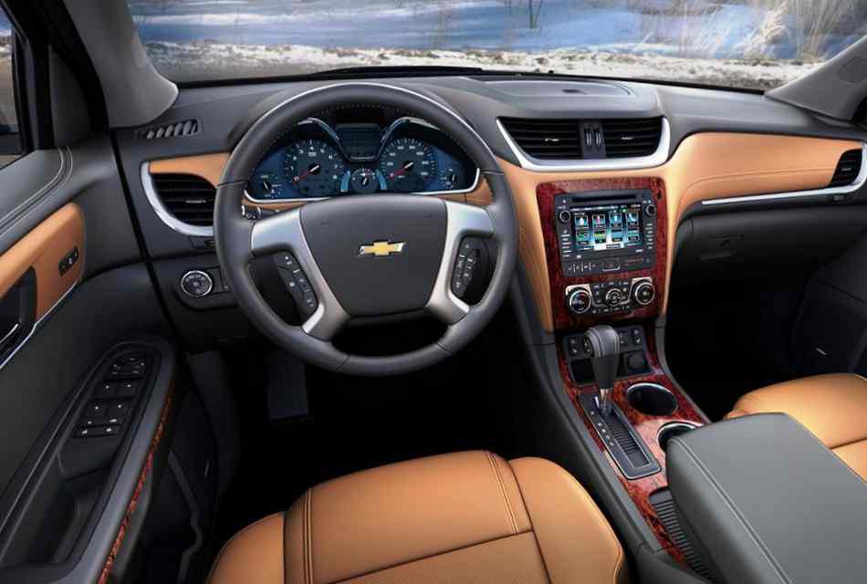 Новый Chevrolet Traverse 2013: фото, характеристики, видео