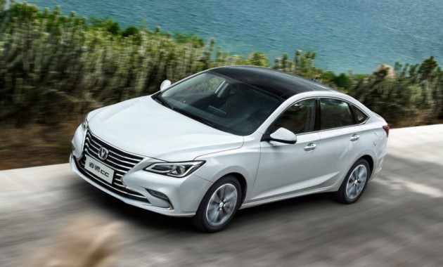 Новый седан Changan Raeton CC показали на официальных фото