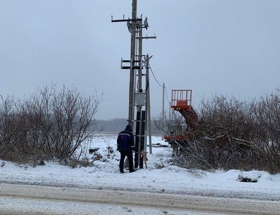 Под трассой Сойкино - Малая Ижора в Ленобласти сделали незаконный прокол для кабеля