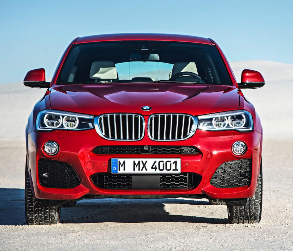 Цены на новый кроссовер BMW X4 2015 в России