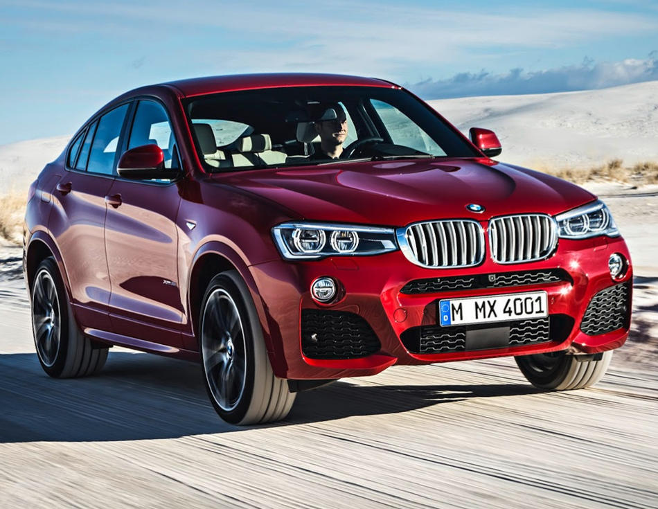 Цены на новый кроссовер BMW X4 2015 в России