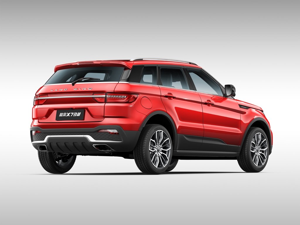 Новый Landwind X7 2018 меньше похож на Range Rover Evoque (фото)