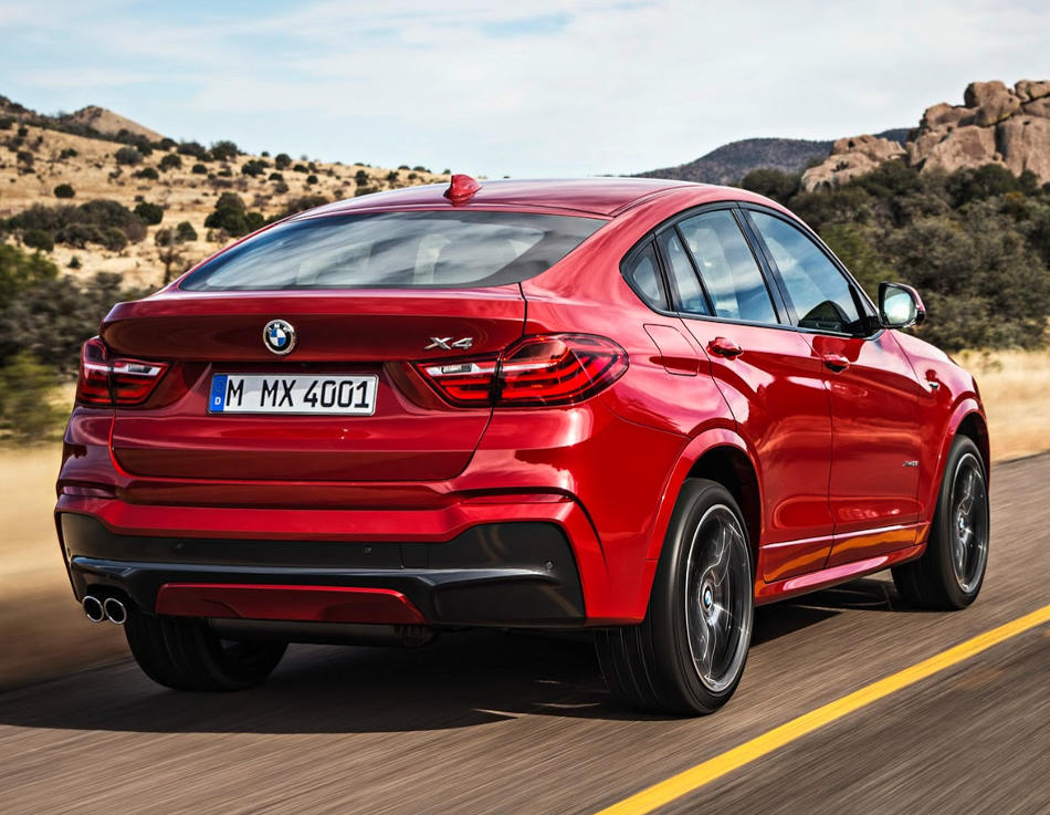 Цены на новый кроссовер BMW X4 2015 в России