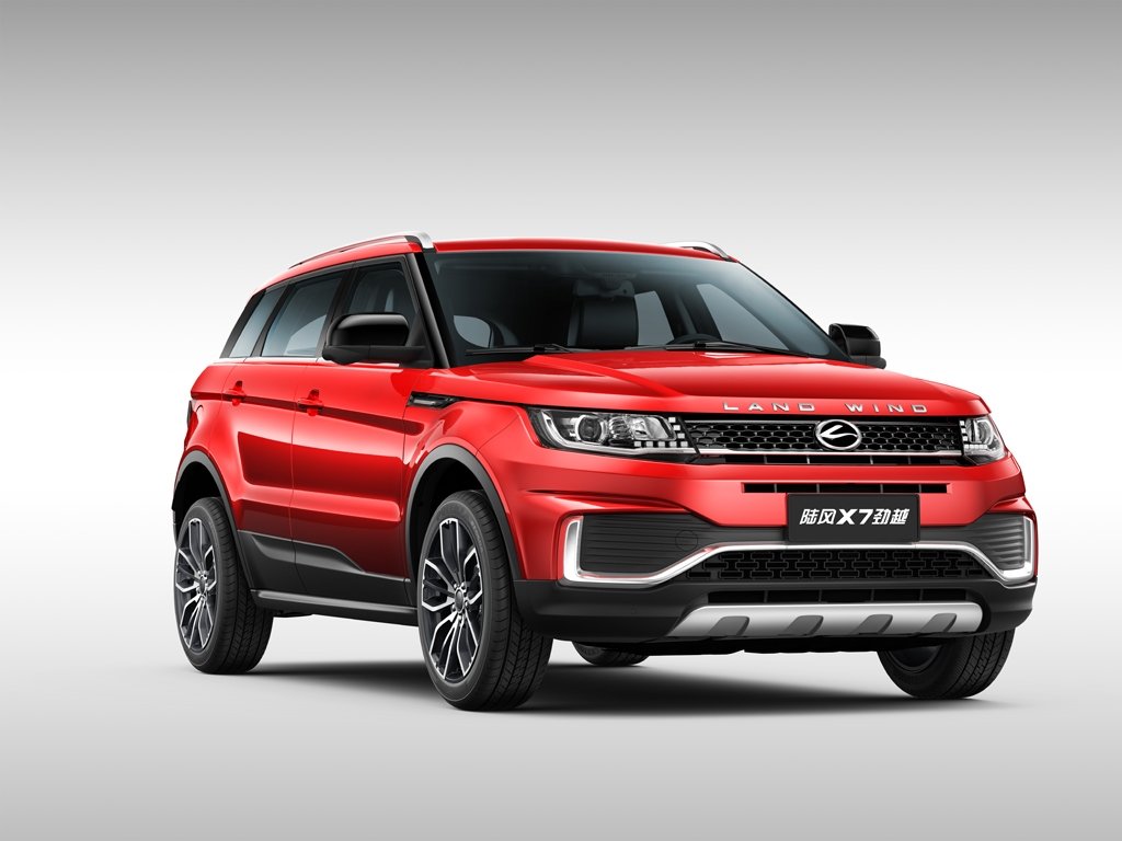 Новый Landwind X7 2018 меньше похож на Range Rover Evoque (фото)