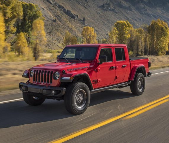 Новый крутой пикап Jeep Gladiator (фото, характеристики, видео)