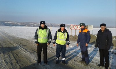 Шесть ледовых переправ функционируют в Алтайском крае