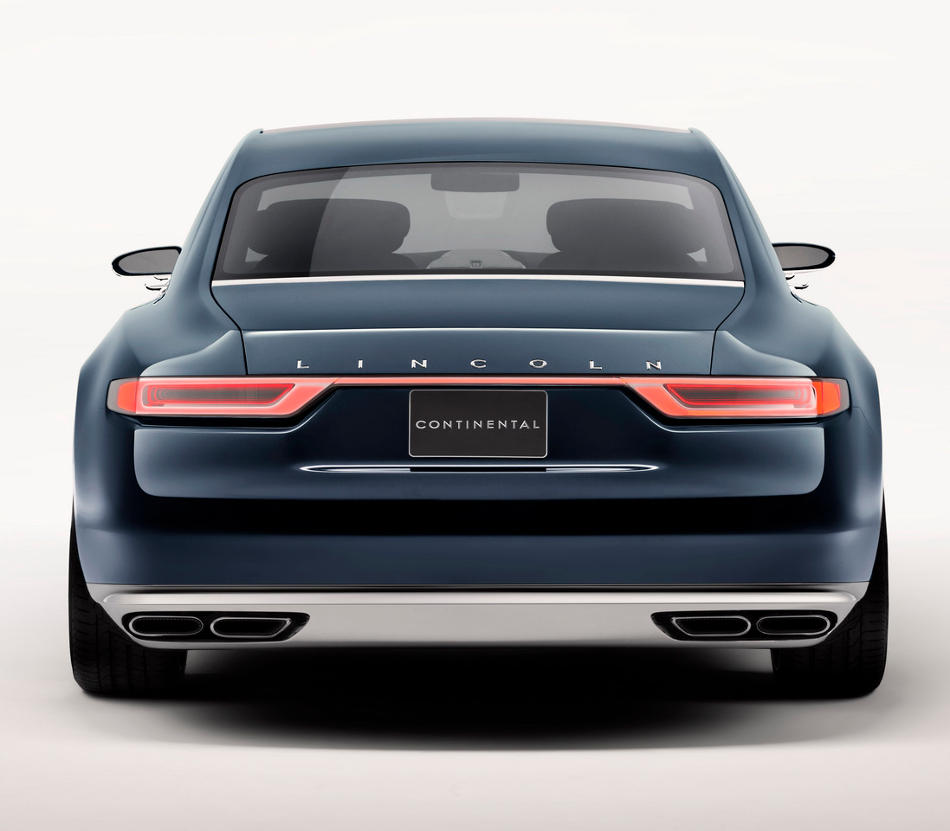 Концепт нового седана Lincoln Continental 2015 (фото, видео)