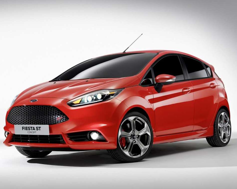 Новый пятидверный хэтчбек Ford Fiesta ST 2013