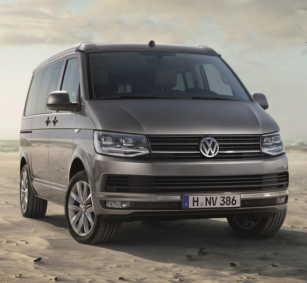 Обновленный микроавтобус Volkswagen California 2016 (фото, цена)