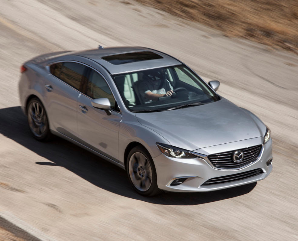 Рестайлинговая Mazda 6 2015 — 2016 в России (цена, фото)