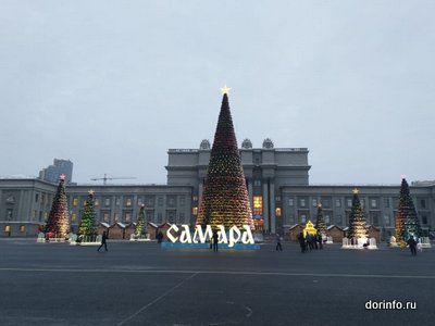 Движение в Самаре ограничат в Новогоднюю ночь