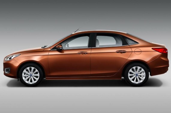 Серийный Ford Escort 2015 года