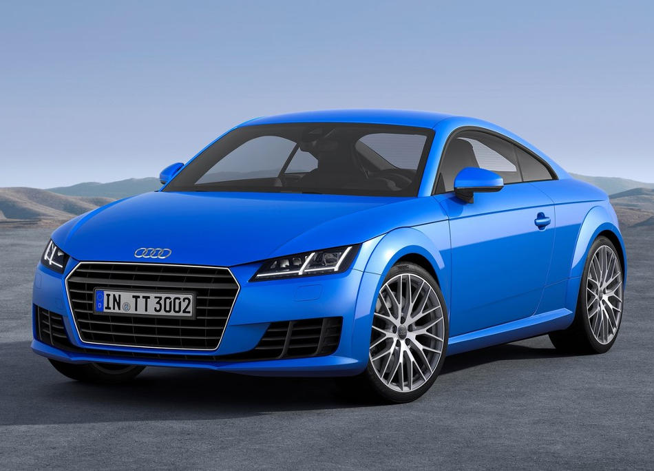 Новая Audi TT Coupe 2015 стала легче и мощнее