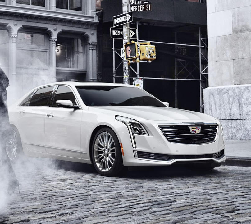 Флагманский седан Cadillac CT6 2018 в России (фото, цена)