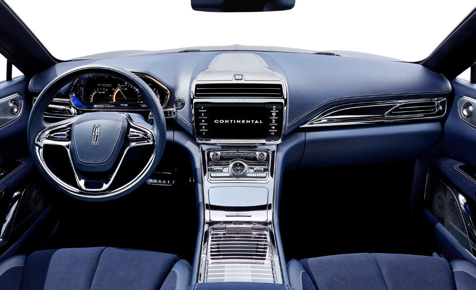 Концепт нового седана Lincoln Continental 2015 (фото, видео)