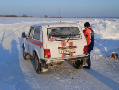 Ледовую переправу через реку Сылва закрыли в Прикамье