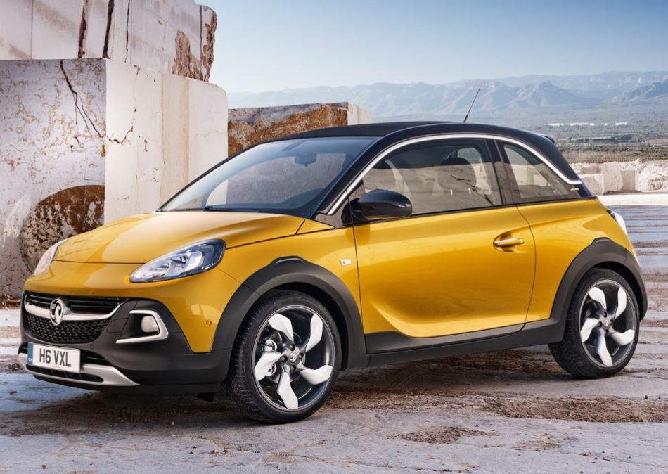 Серийный Opel Adam Rocks 2015 в Россиии