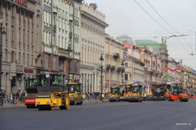 Согласована программа капитального ремонта дорог Петербурга на 2019 год