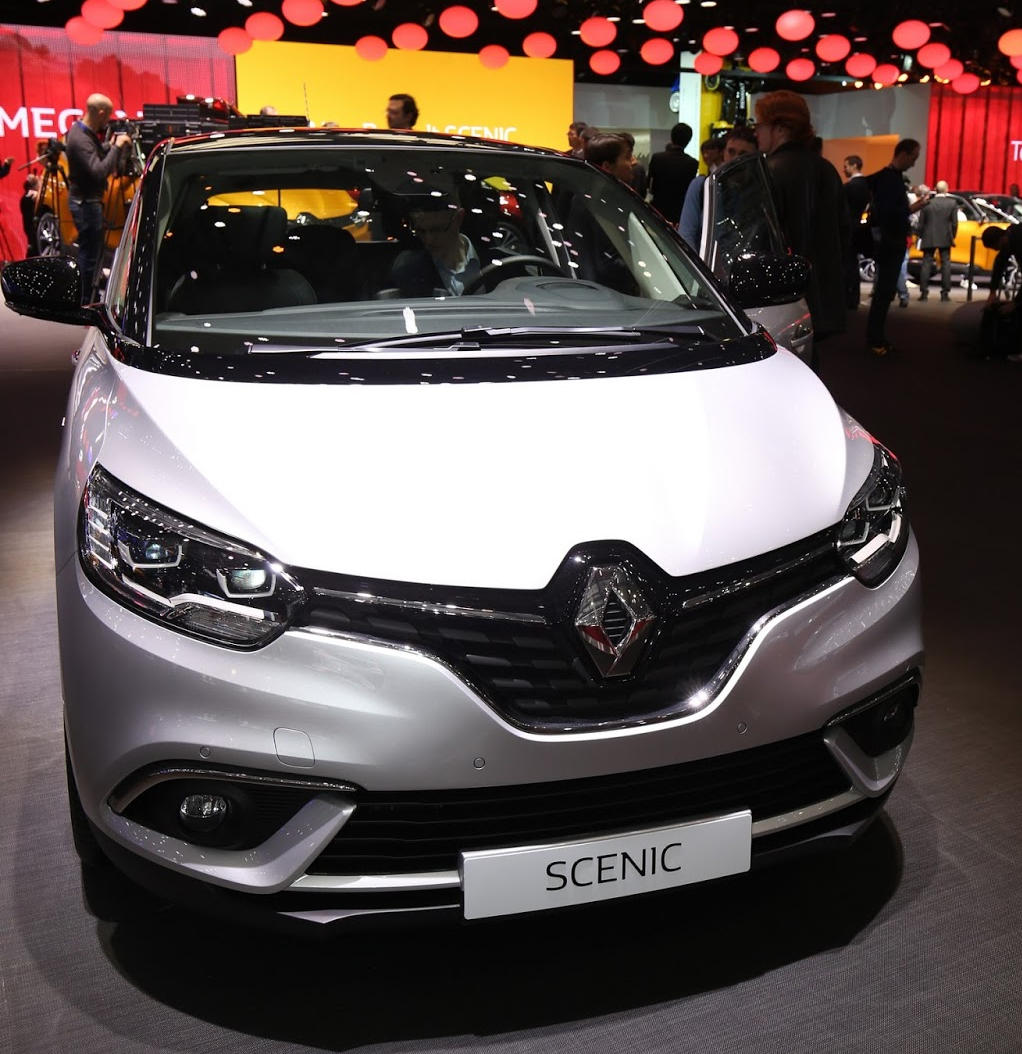 В Женеве показали новый Renault Scenic 2016–2017 (цена, фото)