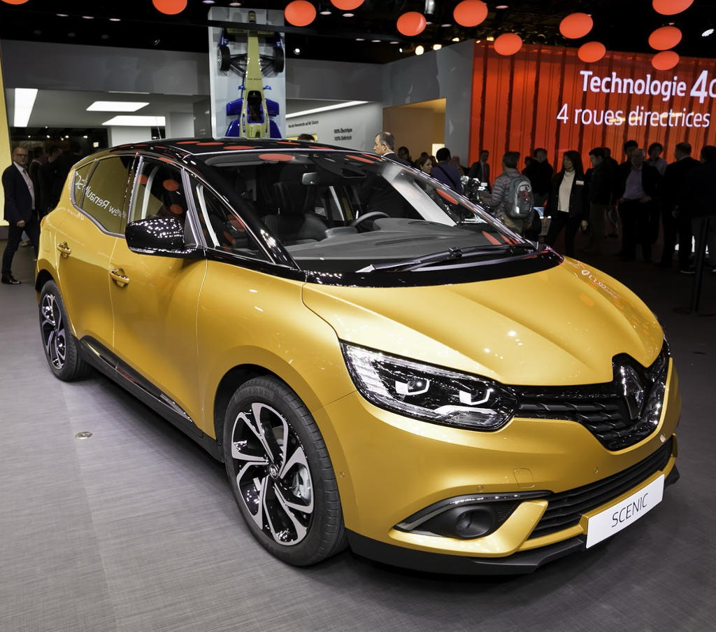 В Женеве показали новый Renault Scenic 2016–2017 (цена, фото)