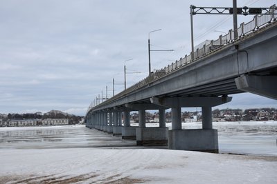 Дефекты на опоре моста через Волгу в Костроме подрядчик устранит по гарантии