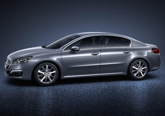 Рестайлинговое семейство Peugeot 508 2015