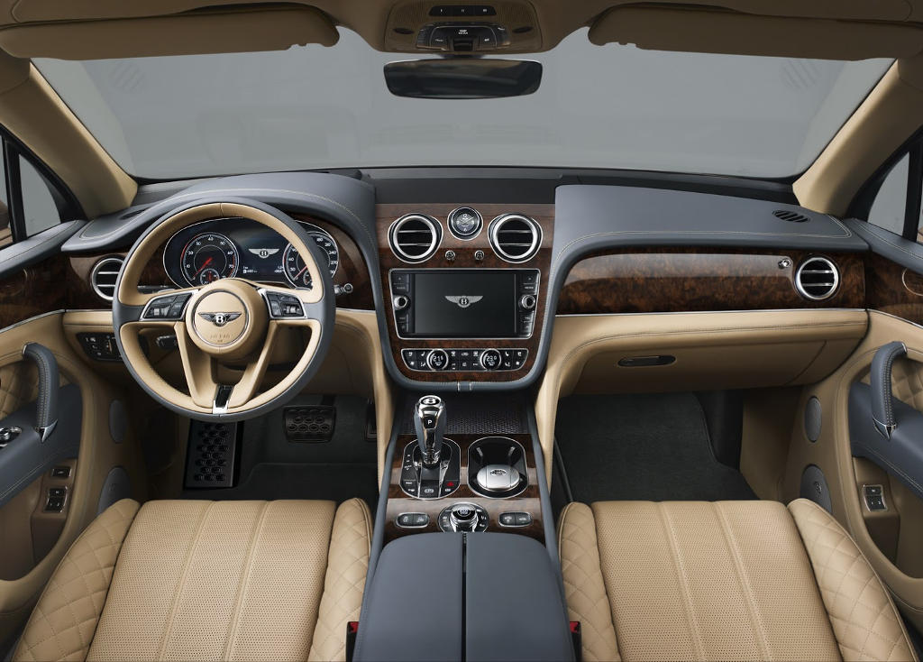 Новый кроссовер Bentley Bentayga (фото, цена)