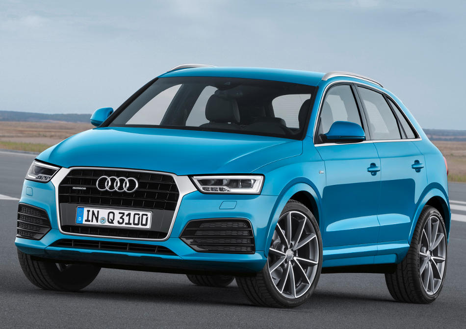 Рестайлинговые Audi Q3 и RS Q3 2015 в России