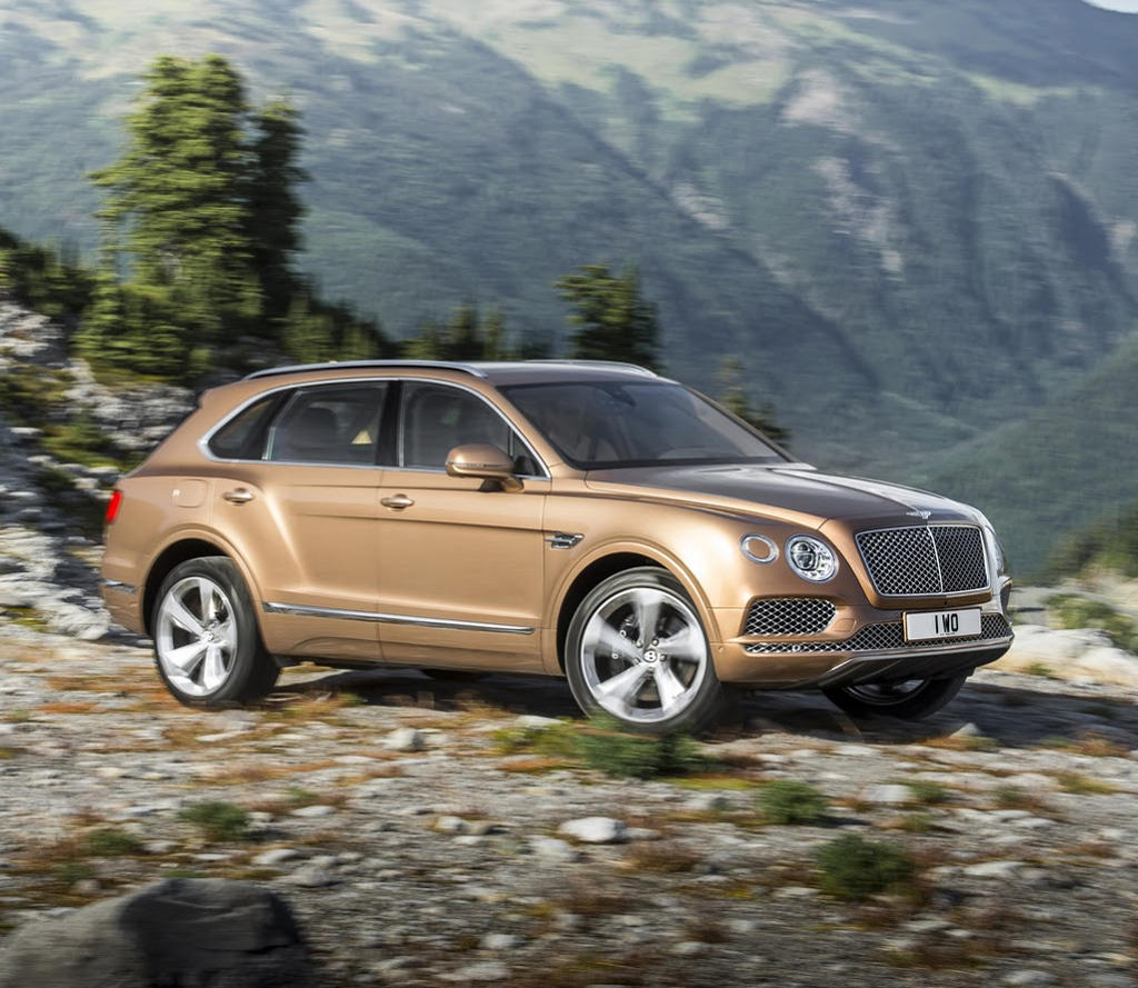 Новый кроссовер Bentley Bentayga (фото, цена)