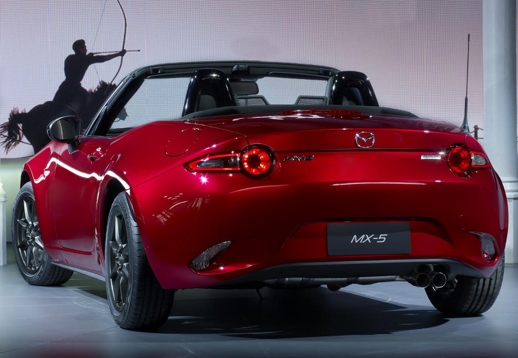 Представлен новый родстер Mazda MX-5 2015