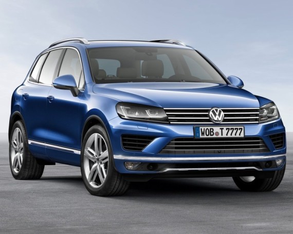 Обновленный Volkswagen Touareg 2015 в России (цена, фото)