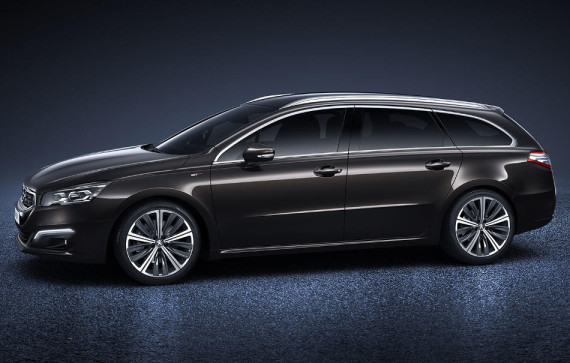 Рестайлинговое семейство Peugeot 508 2015