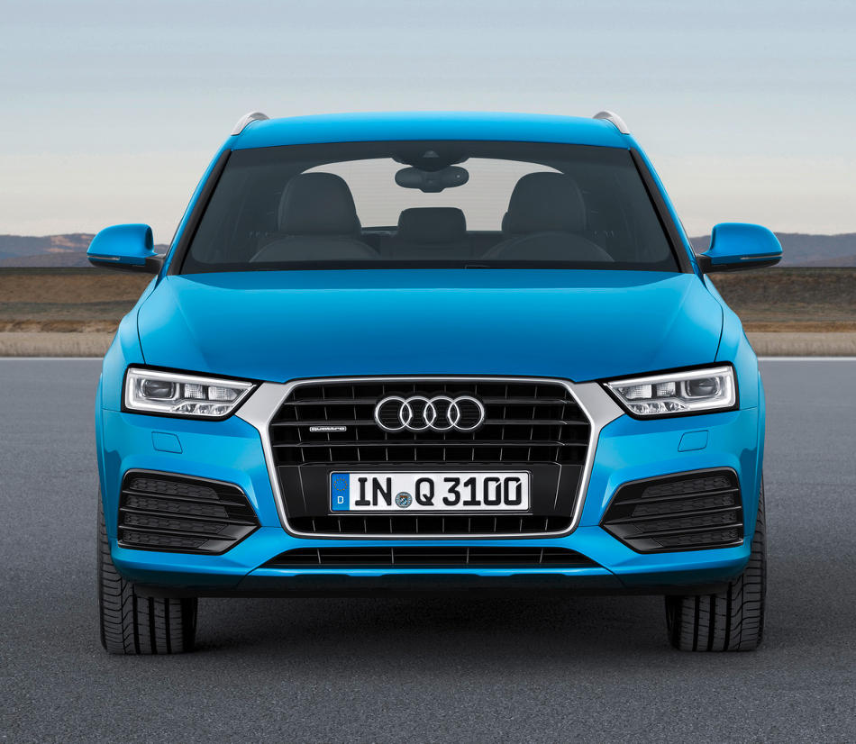 Рестайлинговые Audi Q3 и RS Q3 2015 в России