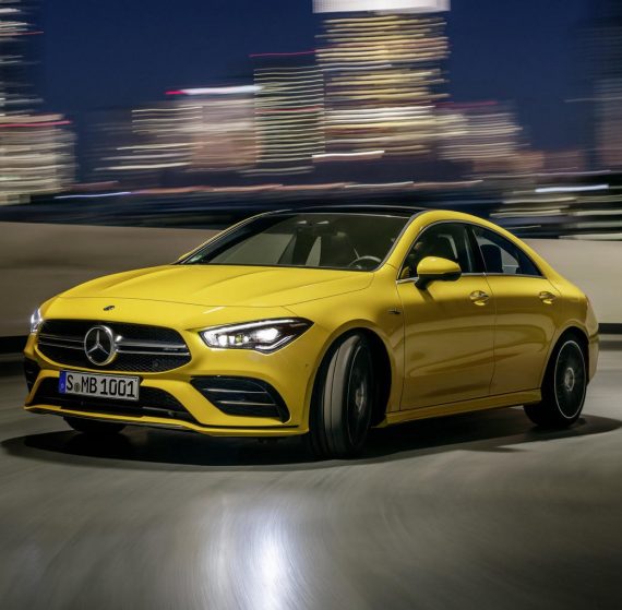 Новы спортивный Mercedes-AMG CLA 35 2019 – 2020 (фото, видео)