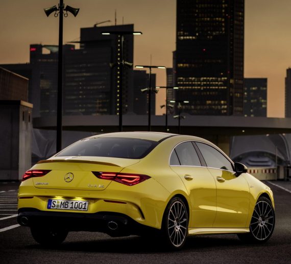 Новы спортивный Mercedes-AMG CLA 35 2019 – 2020 (фото, видео)