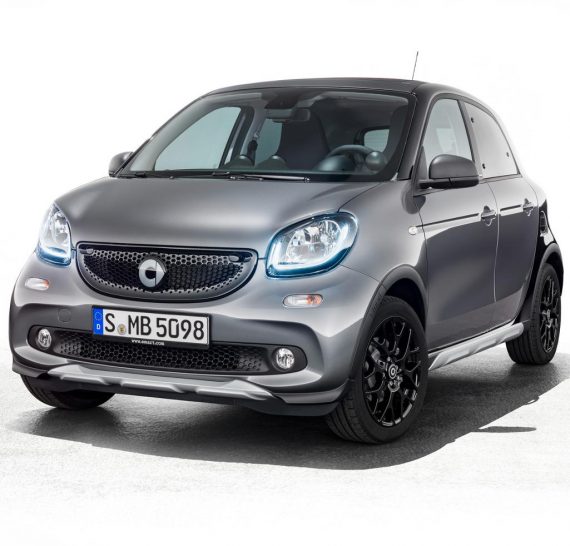 Новый «внедорожный» Smart Forfour Crosstown в России (цена, фото)