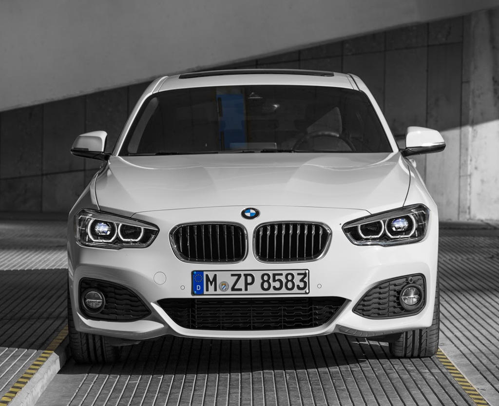 Рестайлинговый хетчбэк BMW 1-Series 2015-2016 (фото, цена)