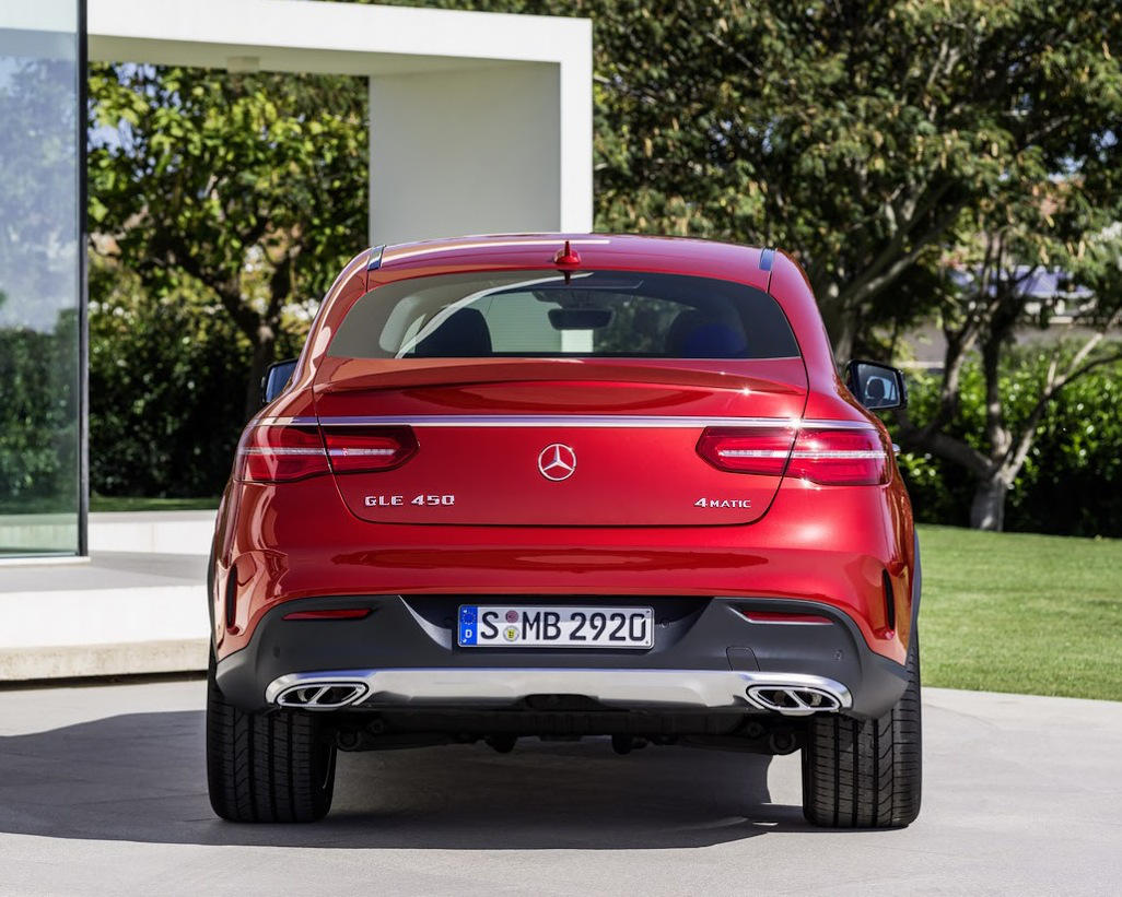 Новое купе Mercedes GLE Coupe 2016 (цена, фото)