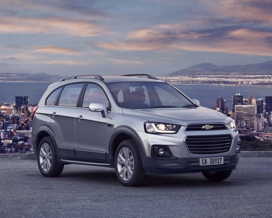 Представлен обновленный Chevrolet Captiva 2016 (фото, цена)