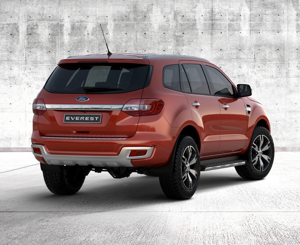 Рамный внедорожник Ford Everest 2016