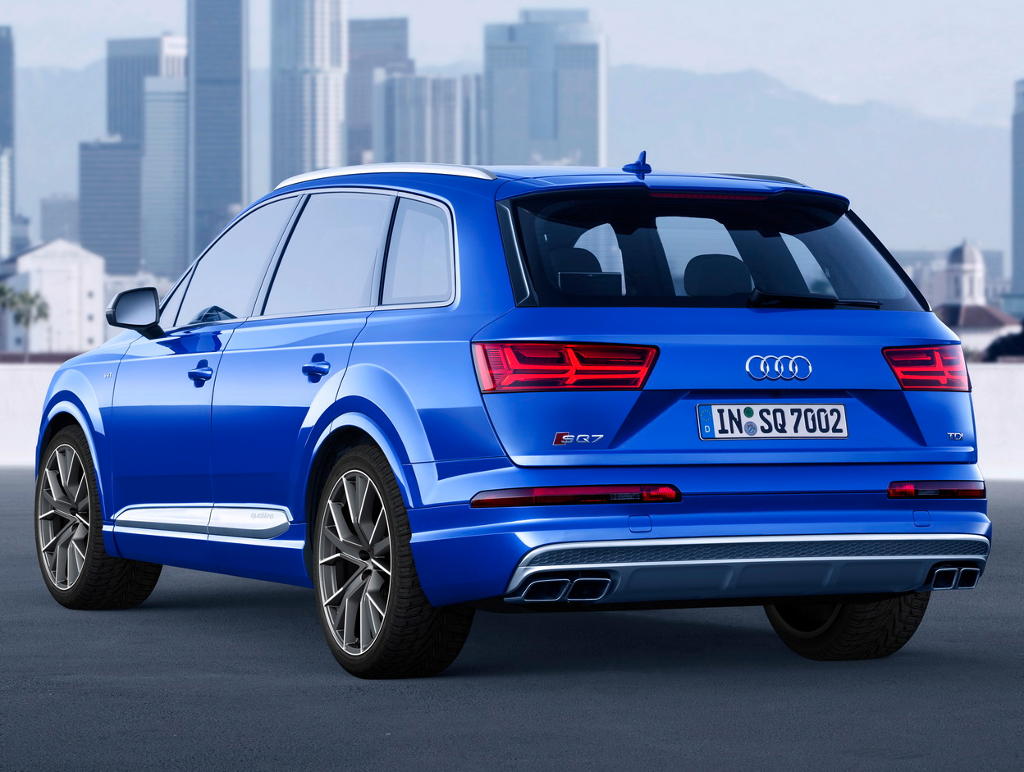 Самый мощный дизельный внедорожник Audi SQ7 TDI 2016–2017 (цена, фото)