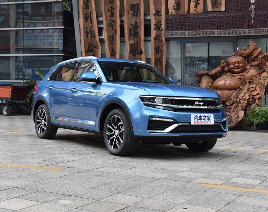 Китайский Zotye Damai X7 – копия Volkswagen Cross Coupe GTE (фото)